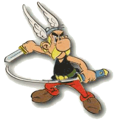 Asterix als Zorro
