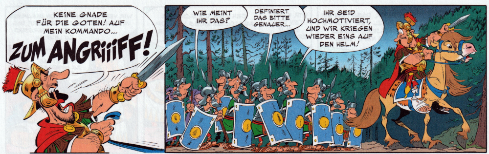 Angriff auf die Goten