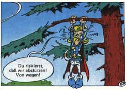 Troubadix' F&uuml;&szlig;e